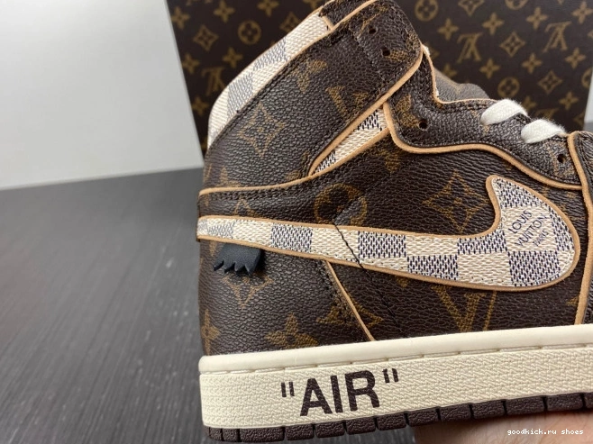 Cheap LV Air Jordan OFF-WHITE 1 x 0824